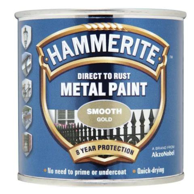 Hammerite Direct to Rust Smooth Finish Metal Paint - All Colours - All Sizes - Image 29