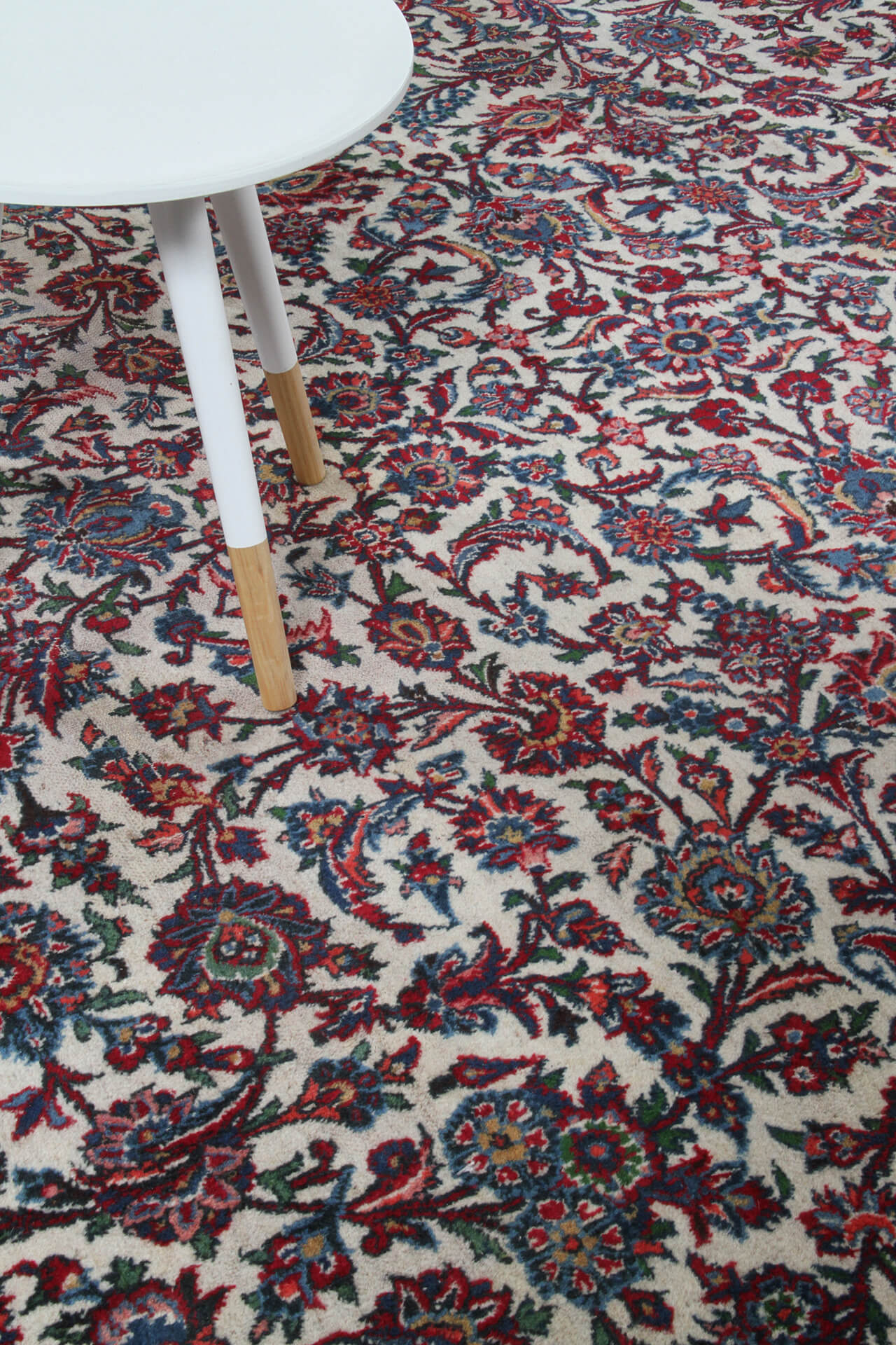 Tappeto Isfahan Antico Persiano Autentico | Annodato a Mano 335x245cm - Image 7
