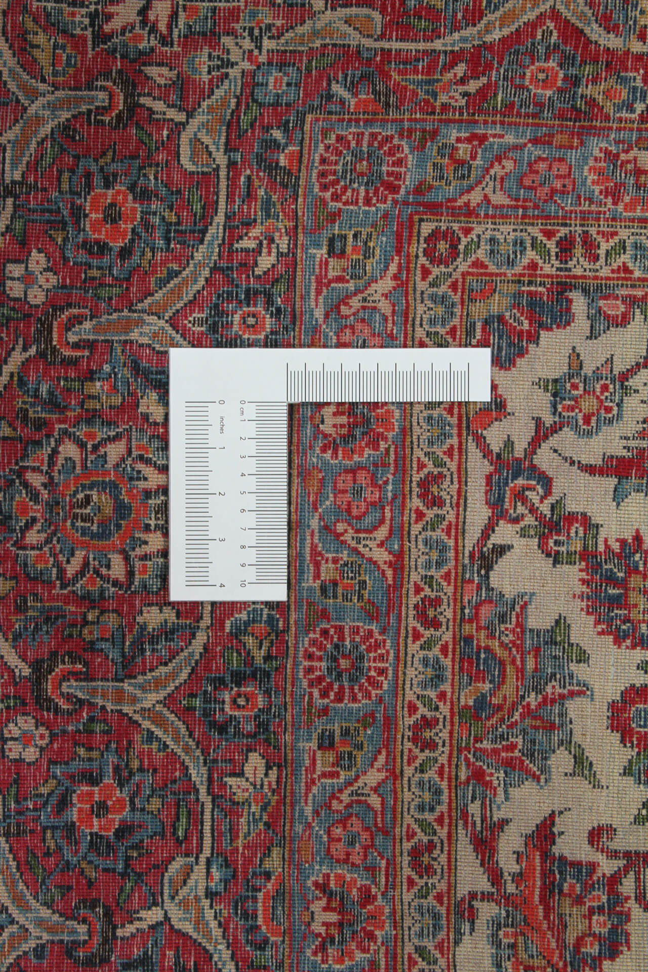 Tappeto Isfahan Antico Persiano Autentico | Annodato a Mano 335x245cm - Image 9