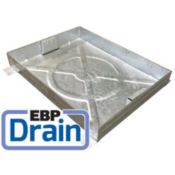 Alternative view of EBP Block Pavior with Keys 80mm Deep Galvanised Manhole Cover - All Sizes