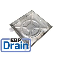 Alternative view of EBP Shallow Block Pavior with Keys 46mm Deep Galvanised Manhole Cover - All Sizes
