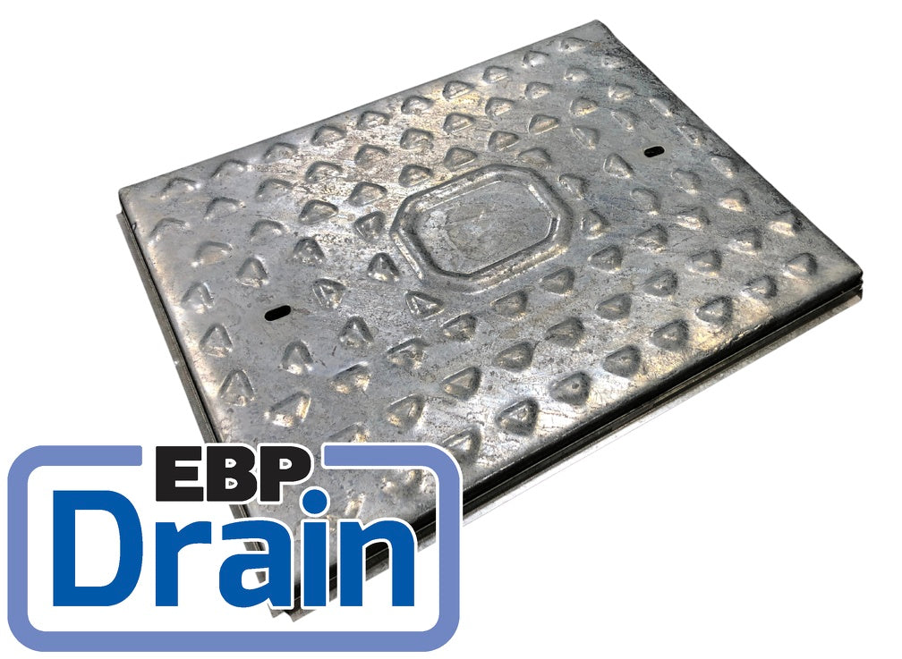 EBP Single Seal Solid Top Galvanised Manhole Cover - All Sizes - Image 7