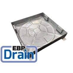 EBP Block Pavior with Keys 80mm Deep Galvanised Manhole Cover - All Sizes