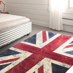 Alternative view of Tappeto Bandiera Inglese UK - Union Jack - Ideale per Camera da letto e Cameretta Bambini