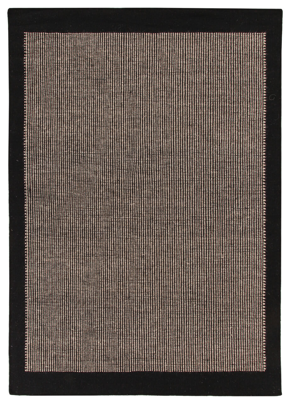 Tappeto in Lana - JENSEN SAND - Nero Grigio Design nordico