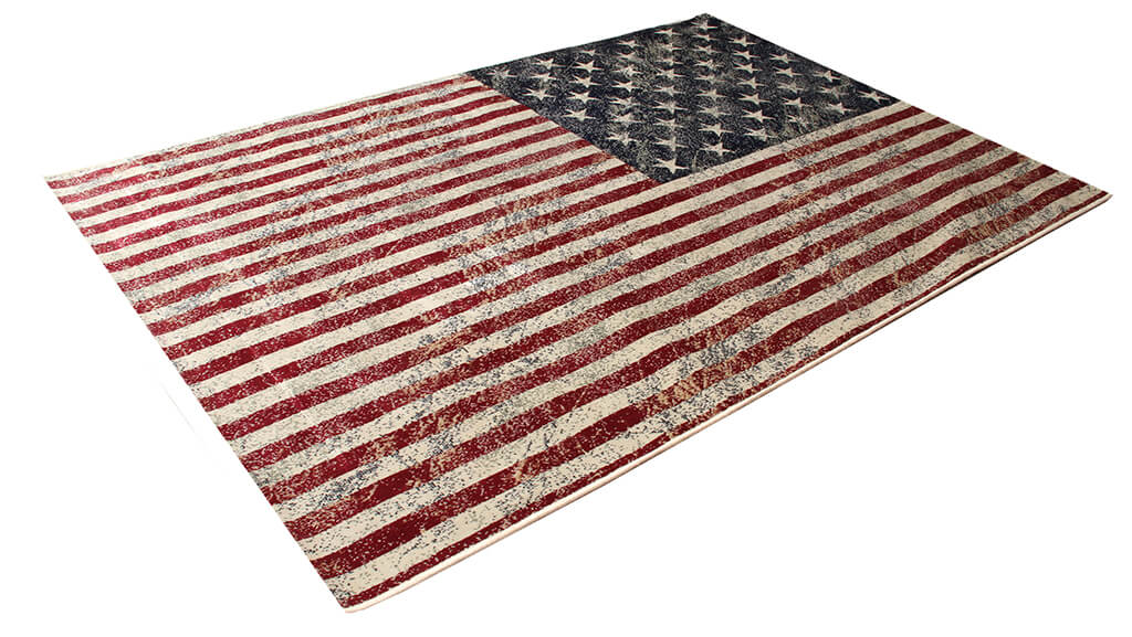 Tappeto Bandiera Stati Uniti USA - POP ROCK - Ideale per Cameretta - Image 4