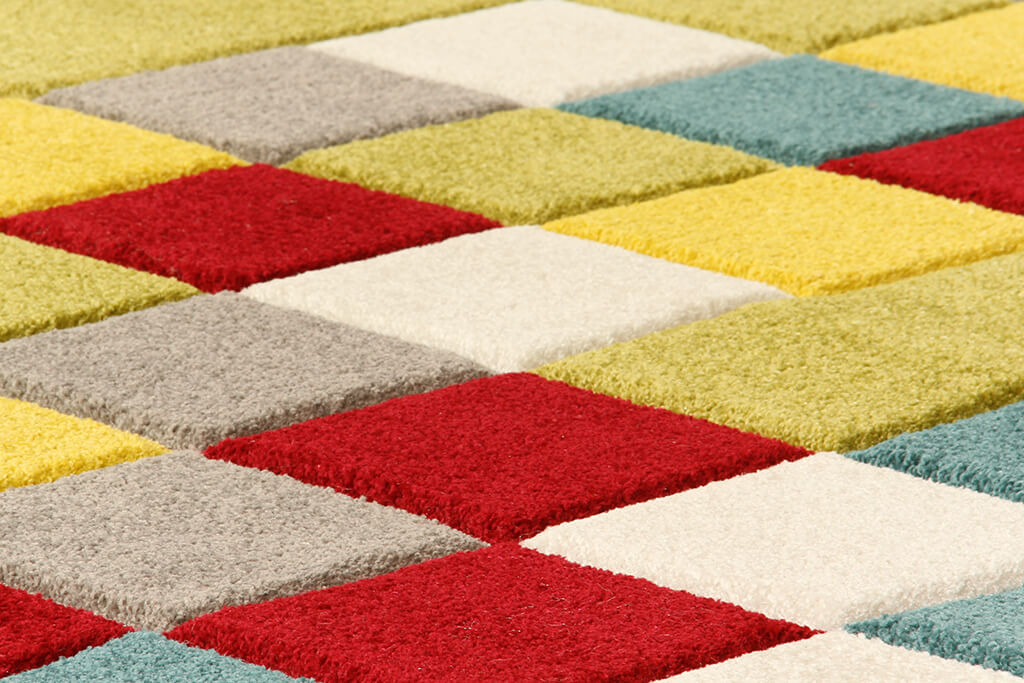 Tappeto Moderno Allegra - Multicolore - Morbido e Antiscivolo | Ideale per Soggiorno, Camera da letto e Cameretta - Image 5