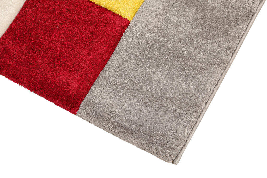 Tappeto Moderno Allegra - Multicolore - Morbido e Antiscivolo | Ideale per Soggiorno, Camera da letto e Cameretta - Image 6