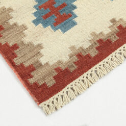 Alternative view of Tappeto KILIM JAIPUR NEYRIZ in Lana