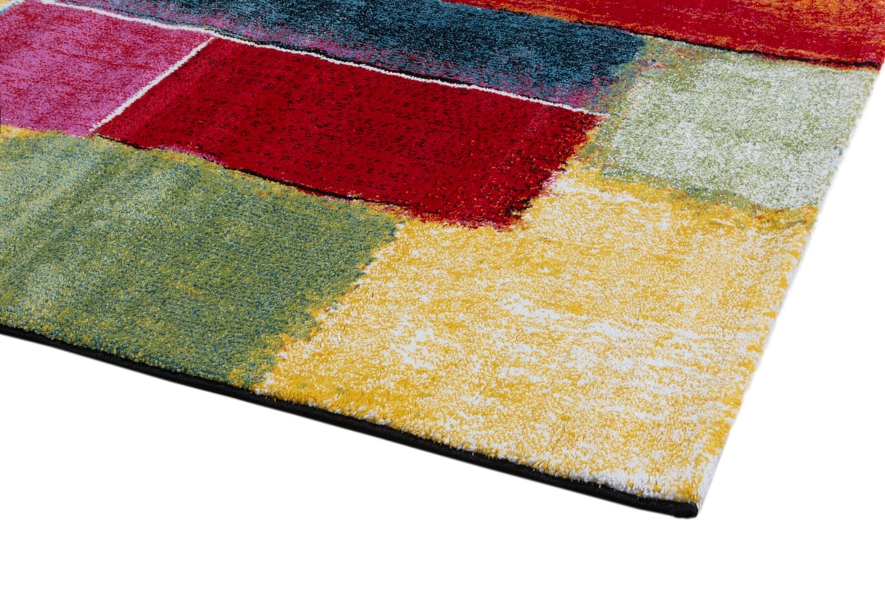 Tappeto Moderno Gallery F - Multicolore Geometrico - Antiscivolo | Ideale per Soggiorno, Camera da letto e Cameretta - Image 5