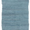 Tappeto Abano Blu in Cotone - Lavabile in Lavatrice - Ideale per Bagno o Cucina