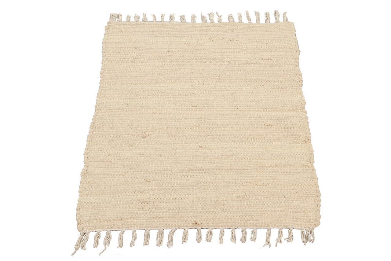 Tappeto Abano Avorio in Cotone - Lavabile in Lavatrice - Ideale per Bagno o Cucina - Image 6