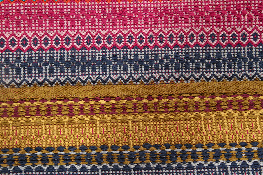 Tappeto in Cotone Multicolore Senegal - Lavabile in Lavatrice - Fatto a mano - Image 5