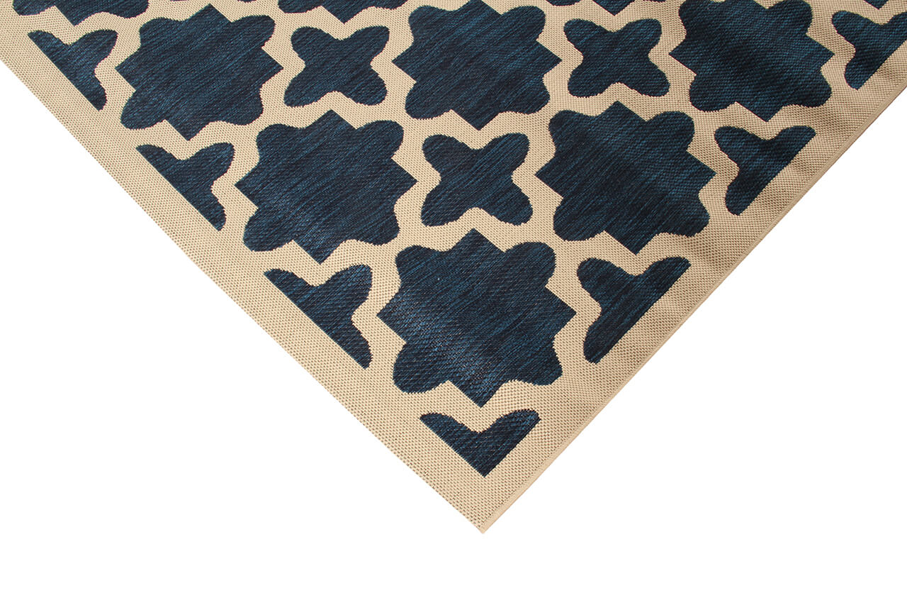 Tappeto da Esterno - Indoor/Outdoor - Navy Blu | Ideale per Terrazze, Balconi, Patio, Verande - Image 2