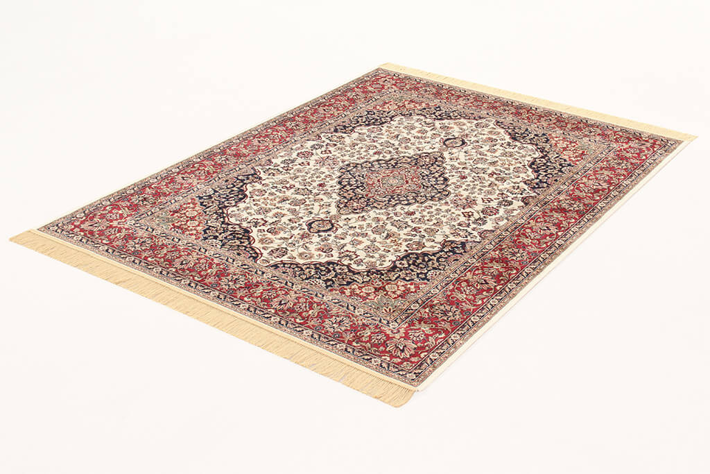 Tappeto Classico Orientale Avorio - Farshian Ivory - Ideale per Soggiorno, Sala da Pranzo, Camera da Letto - Image 5