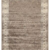 Tappeto Vintage Tabriz 1 Grey Blue – Viscosa Stile Orientale – Grigio Blu