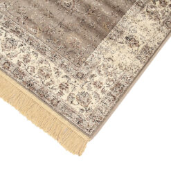 Alternative view of Tappeto Vintage Tabriz 1 Grey Blue – Viscosa Stile Orientale – Grigio Blu