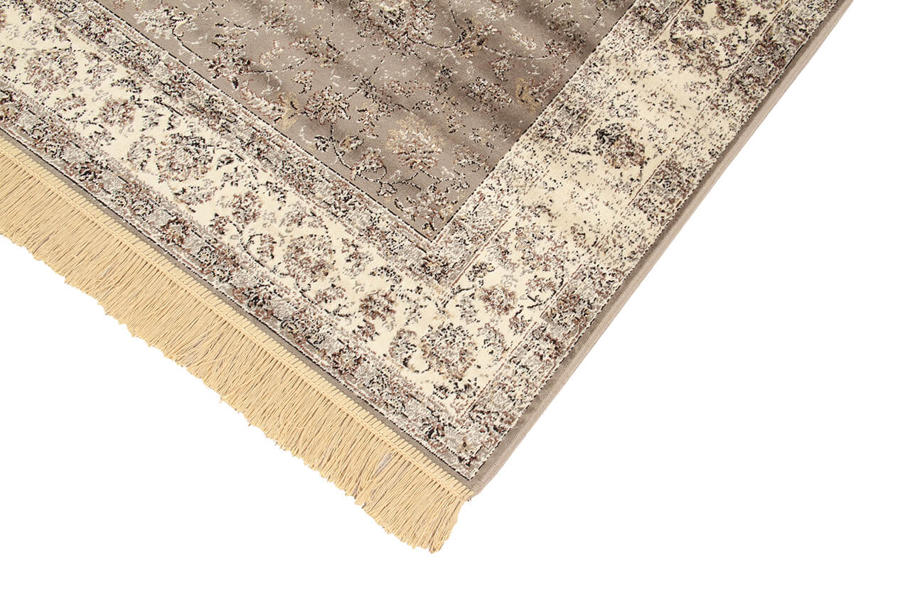 Tappeto Vintage Tabriz 1 Grey Blue – Viscosa Stile Orientale – Grigio Blu - Image 2
