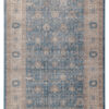 Tappeto Stile Orientale Vintage - Parma - Grigio Blu chiaro | Ideale per Soggiorno e Sala da Pranzo