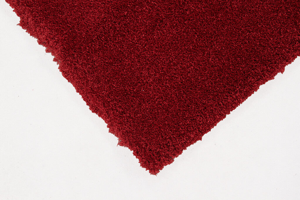 Tappeto Shaggy Desio - Rosso - Morbido e Resistente - Tinta Unita | Ideale per Soggiorno e Camera da Letto - Image 2