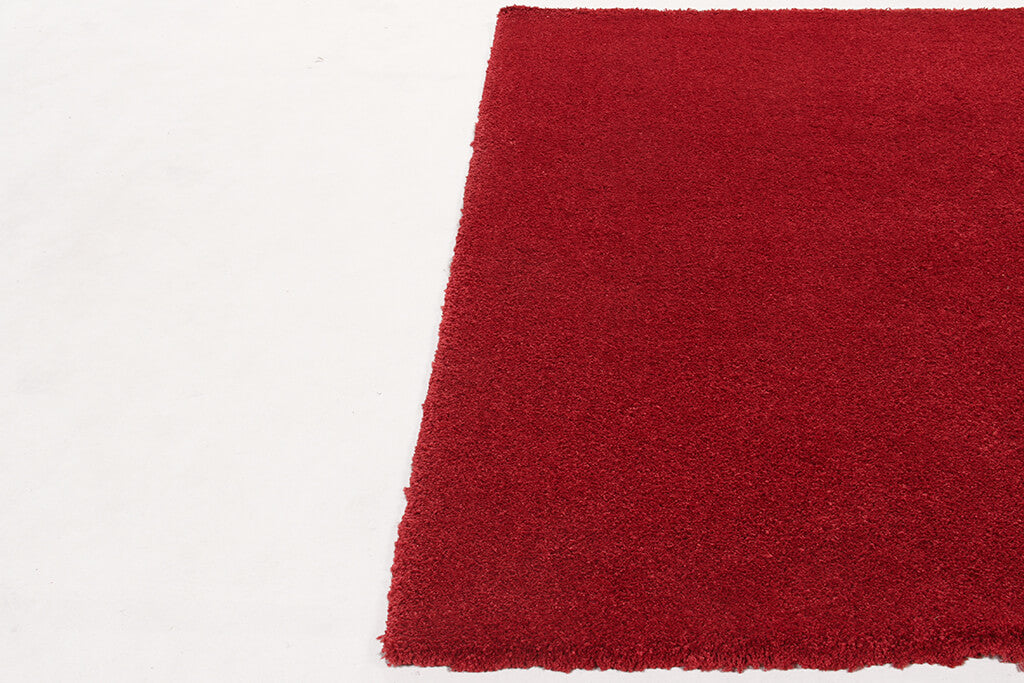 Tappeto Shaggy Desio - Rosso - Morbido e Resistente - Tinta Unita | Ideale per Soggiorno e Camera da Letto - Image 5