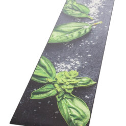 Alternative view of Tappeto Cucina Vinile Vista Basilius – Erbe Aromatiche – Made in Italy - Disegno Basilico