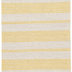 Tappeto in Cotone Giallo - Lavabile in Lavatrice | Ideale per la Cucina e il Bagno