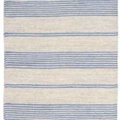 Tappeto in Cotone Blu - Lavabile in Lavatrice | Ideale per la Cucina e il Bagno