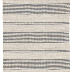 Tappeto in Cotone Grigio - Lavabile in Lavatrice | Ideale per la Cucina e il Bagno