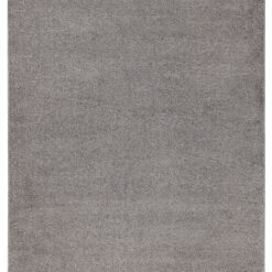 Tappeto tinta unita Soave Plain Grey - velluto chiaro e resistente