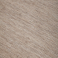 Alternative view of Tappeto Trento Beige nordico in lana e cotone intrecciato a mano – doubleface