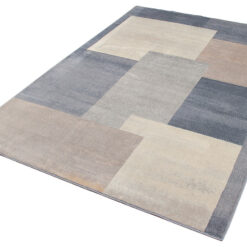 Alternative view of Tappeto Moderno Premium Stile Geometrico Alan 1 Grigio e Blu