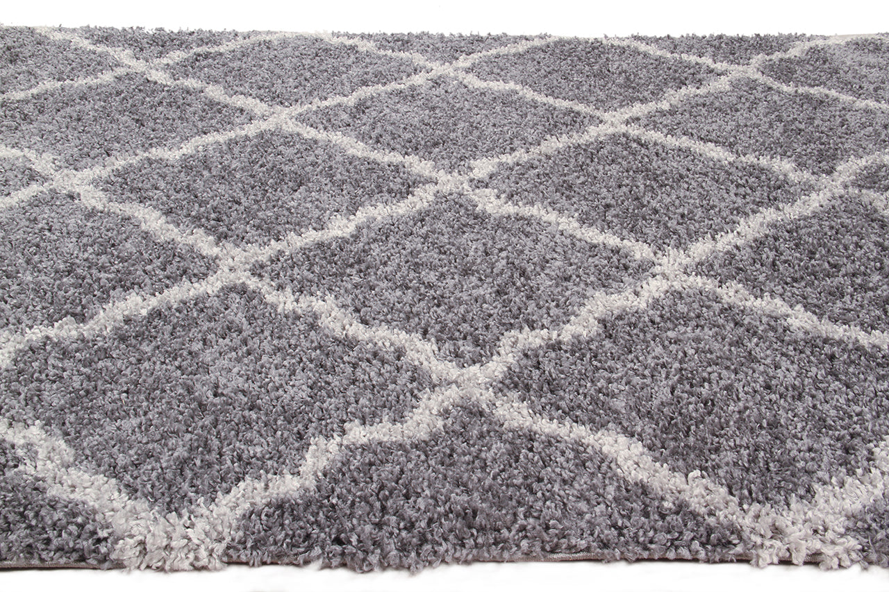 Tappeto Shaggy Boston Grigio scuro - Morbido e Resistente | Ideale per ogni ambiente - Image 3