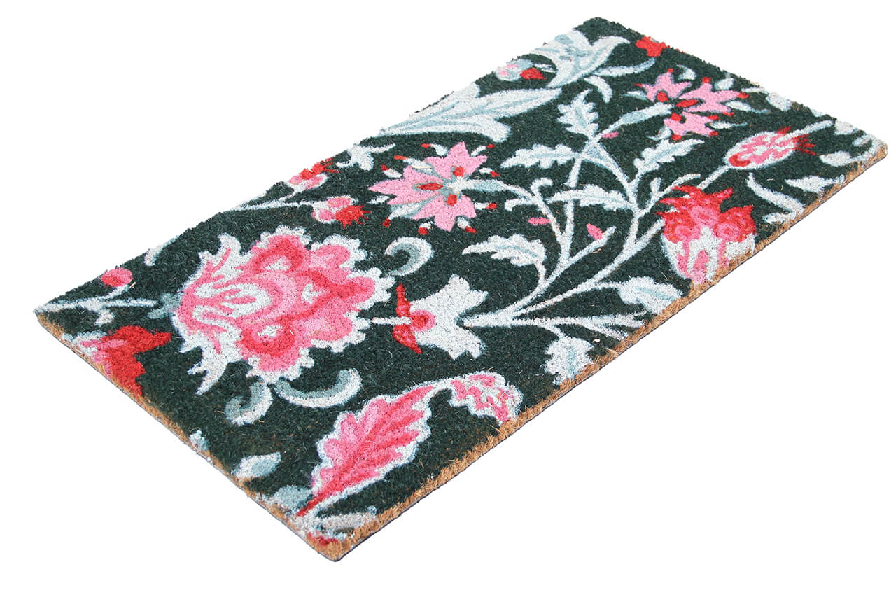 Zerbino Floreale in Fibra di Cocco Naturale 75x40cm - Resistente e Sostenibile - Image 3