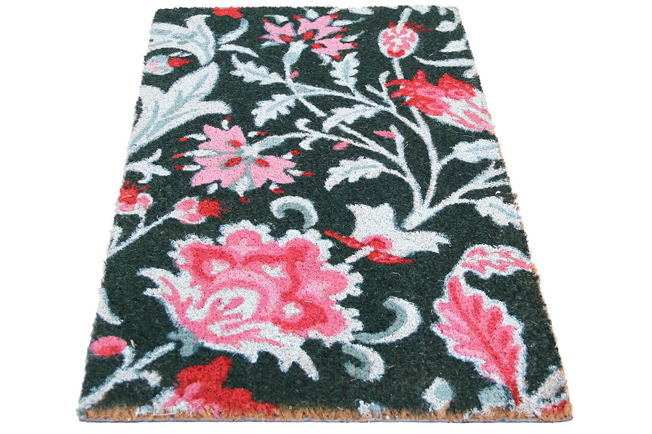 Zerbino Floreale in Fibra di Cocco Naturale 75x40cm - Resistente e Sostenibile - Image 4