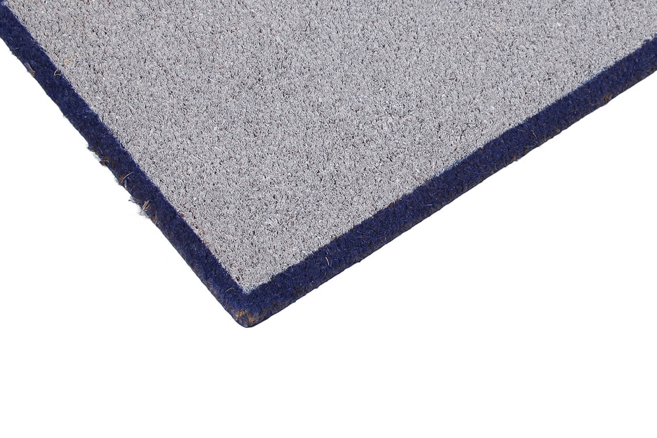 Zerbino Moderno Grigio in Fibra di Cocco Naturale 75x40cm - Resistente e Sostenibile - Image 2