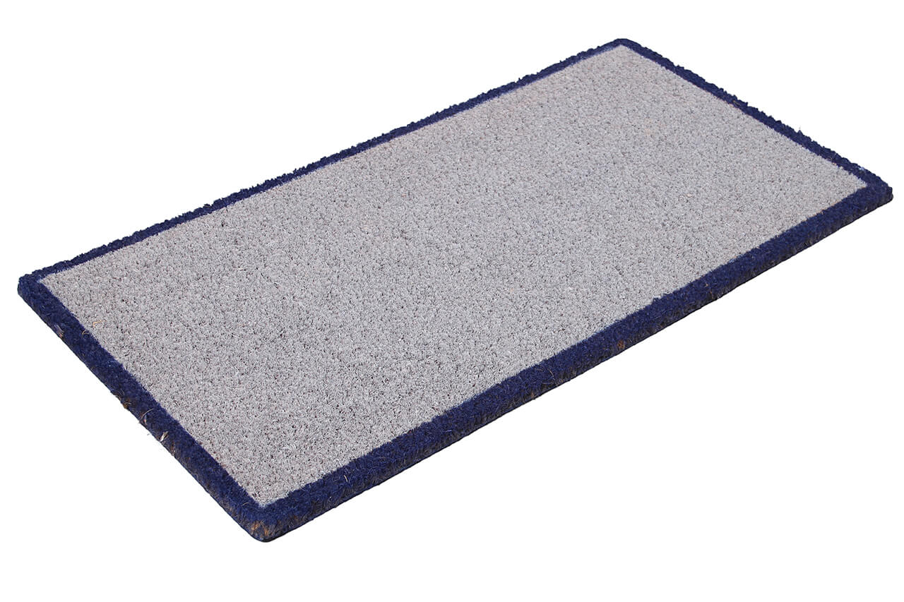 Zerbino Moderno Grigio in Fibra di Cocco Naturale 75x40cm - Resistente e Sostenibile - Image 3