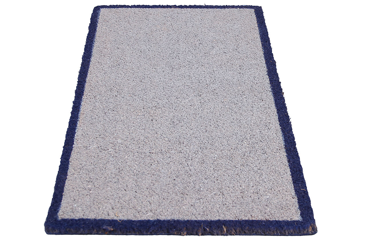 Zerbino Moderno Grigio in Fibra di Cocco Naturale 75x40cm - Resistente e Sostenibile - Image 4