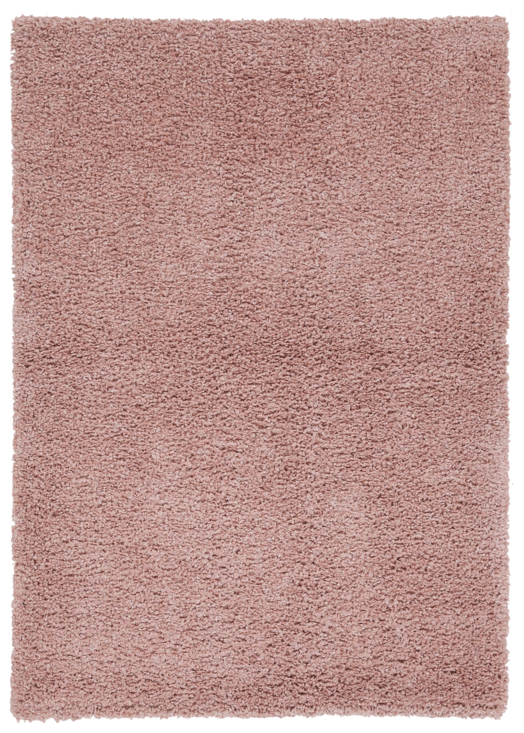 Tappeto Shaggy Boston Rosa - Tinta Unita - Morbido e Resistente | Ideale per ogni ambiente