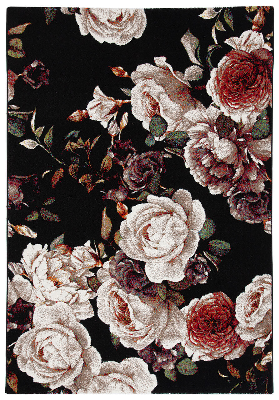 Tappeto floreale T Floral C - Stile romantico Shabby Chic