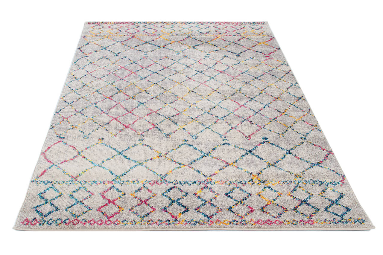 Tappeto Stile Orientale Multicolore Mamoo C - Antiscivolo - Ideale per Soggiorno e Camera da Letto - Image 2