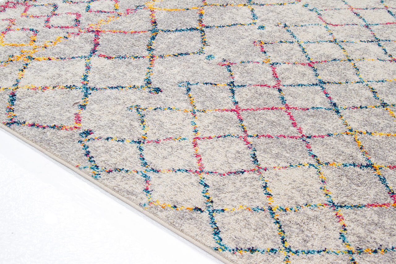 Tappeto Stile Orientale Multicolore Mamoo C - Antiscivolo - Ideale per Soggiorno e Camera da Letto - Image 5