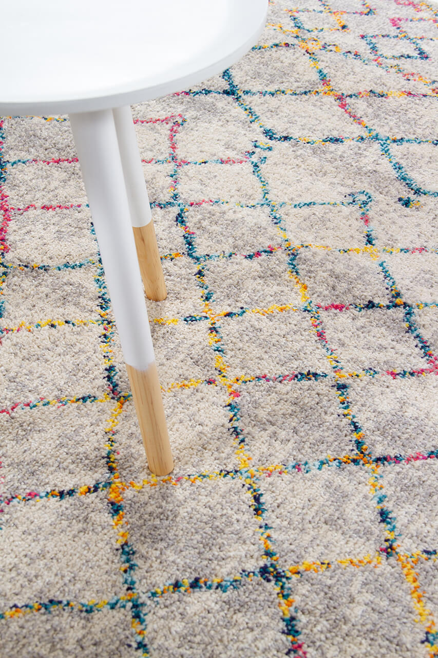 Tappeto Stile Orientale Multicolore Mamoo C - Antiscivolo - Ideale per Soggiorno e Camera da Letto - Image 6