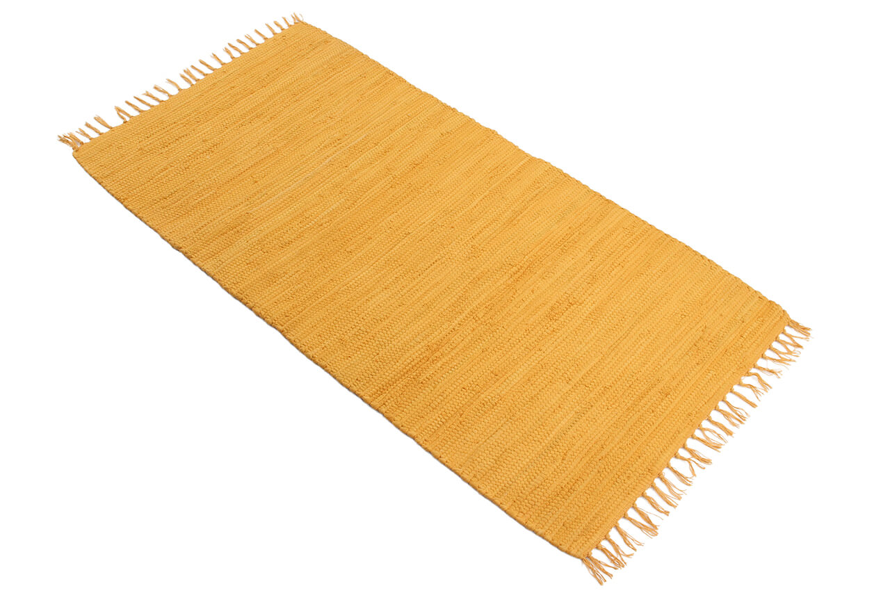 Tappeto Abano Giallo/Oro in Cotone - Lavabile in Lavatrice - Ideale per Bagno o Cucina - Image 3