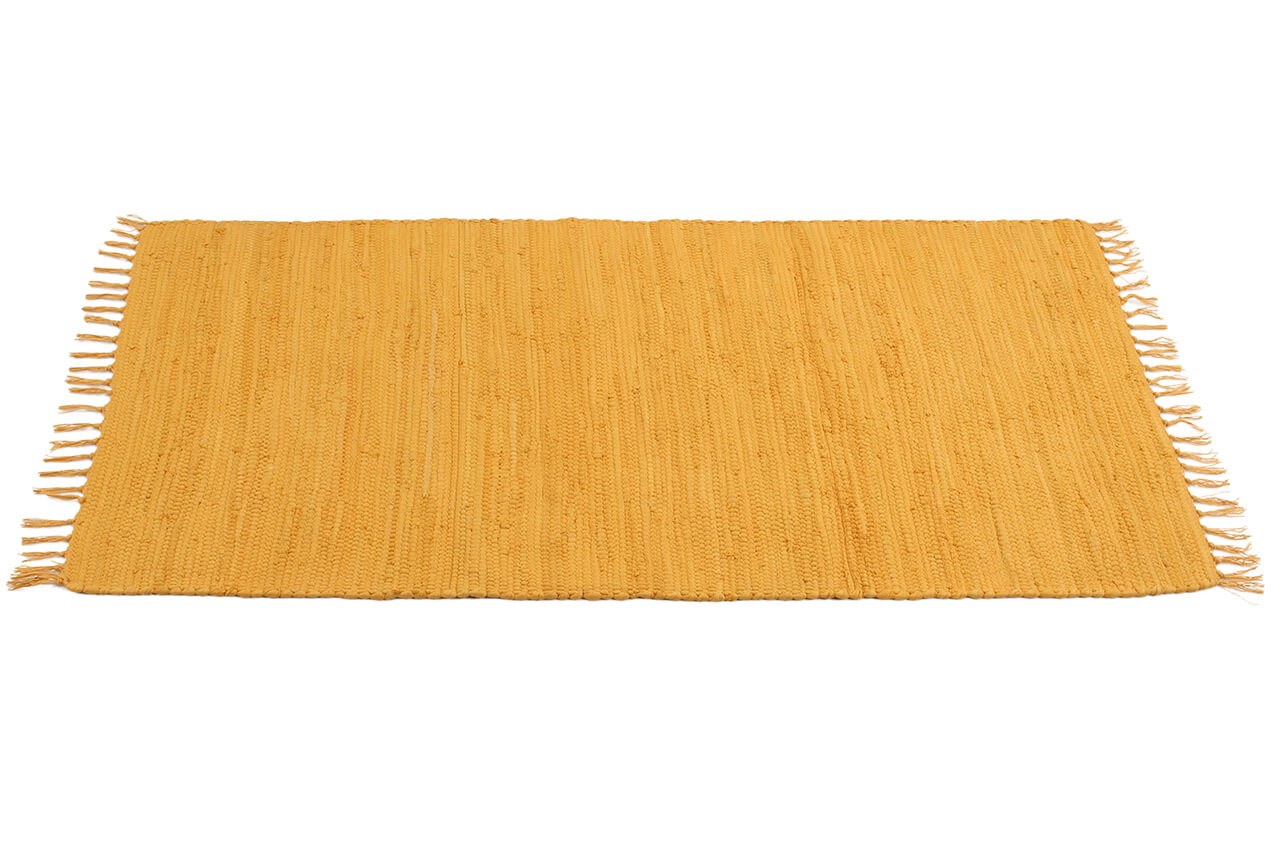 Tappeto Abano Giallo/Oro in Cotone - Lavabile in Lavatrice - Ideale per Bagno o Cucina - Image 4