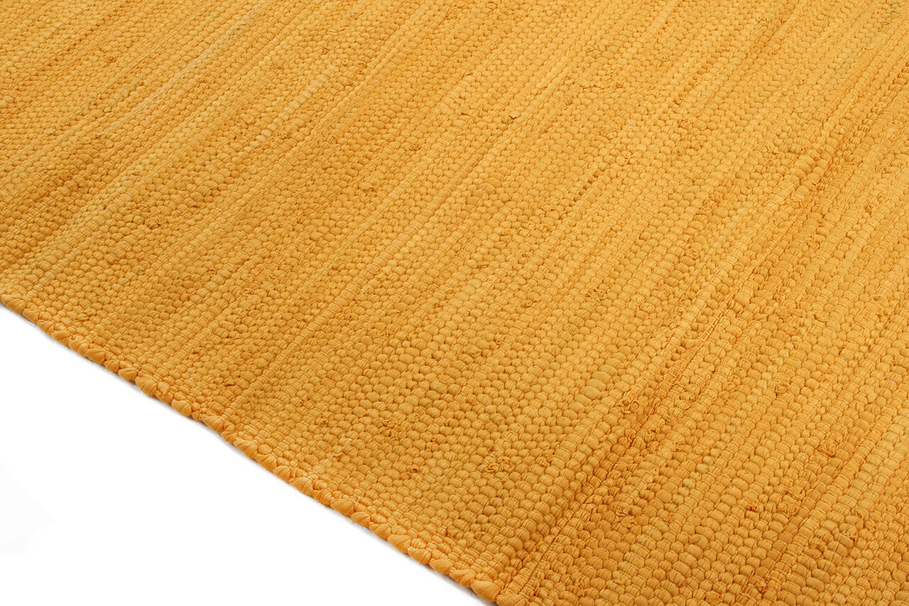 Tappeto Abano Giallo/Oro in Cotone - Lavabile in Lavatrice - Ideale per Bagno o Cucina - Image 5