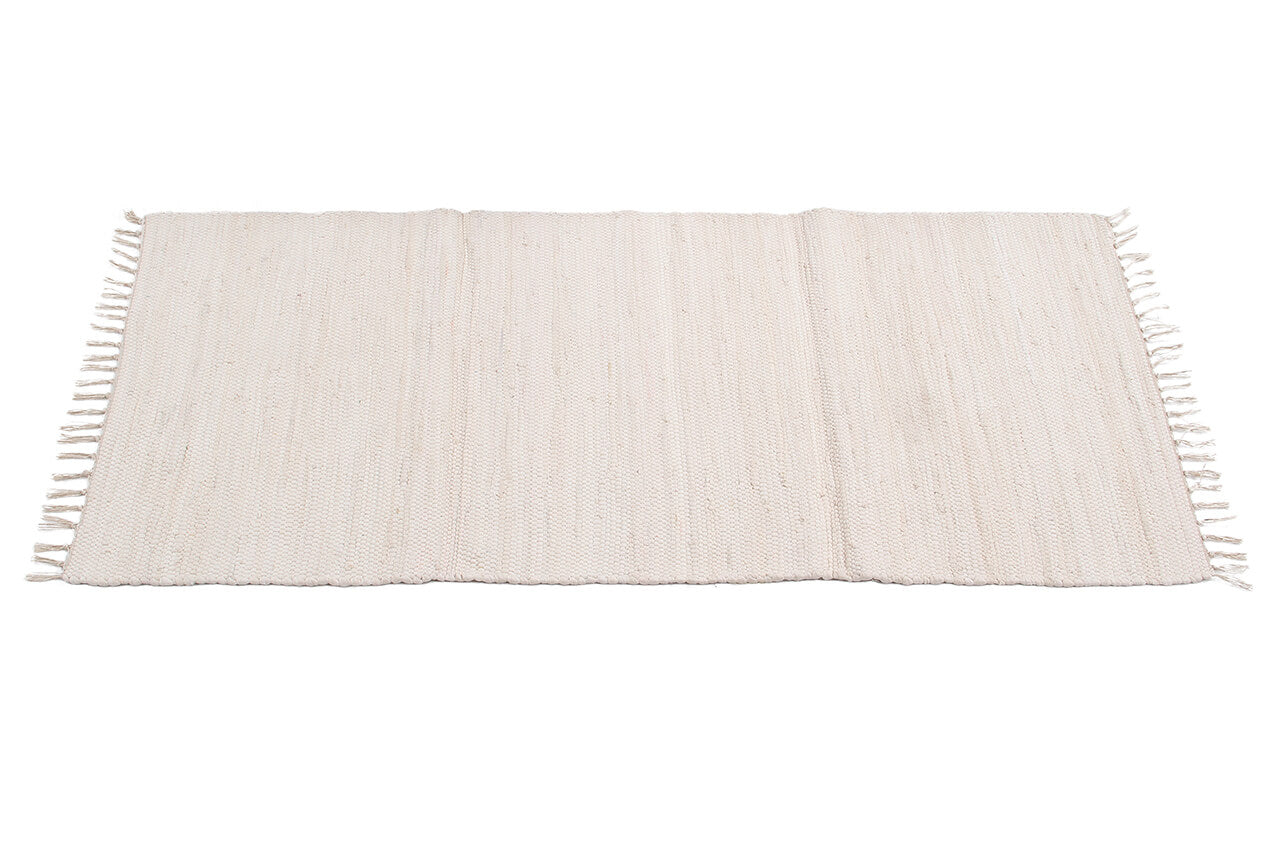 Tappeto Abano Taupe in Cotone - Lavabile in Lavatrice - Ideale per Bagno o Cucina - Image 4