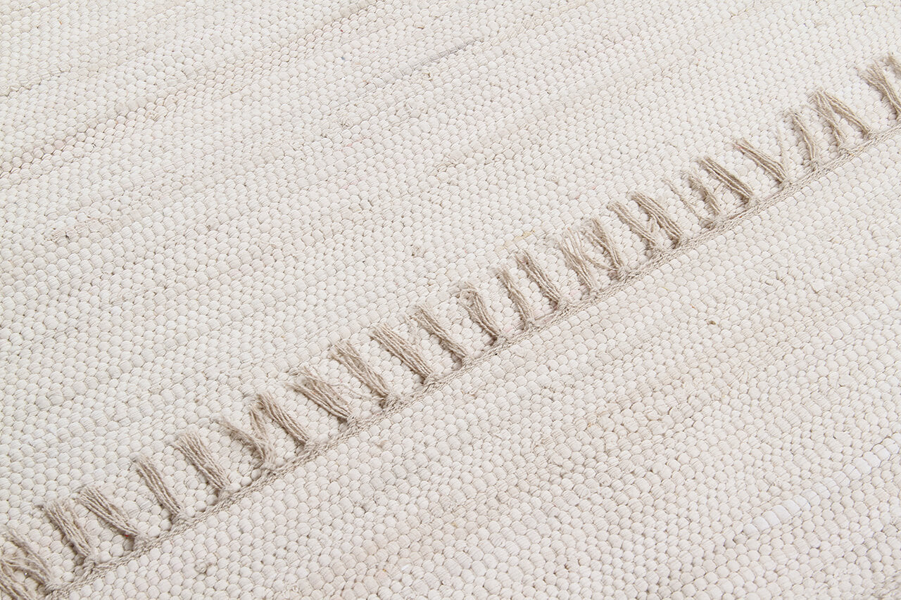 Tappeto Abano Taupe in Cotone - Lavabile in Lavatrice - Ideale per Bagno o Cucina - Image 6