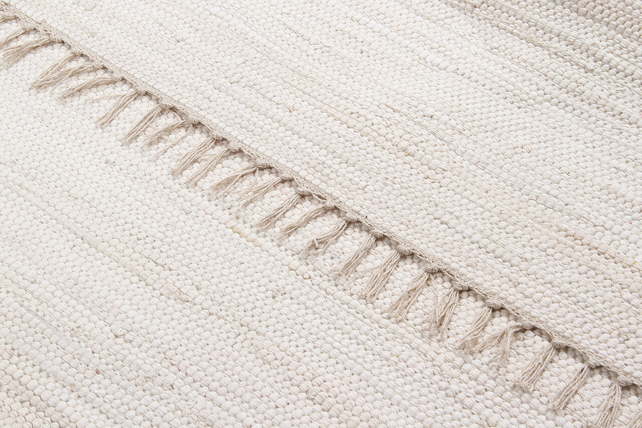 Tappeto Abano Taupe in Cotone - Lavabile in Lavatrice - Ideale per Bagno o Cucina - Image 7