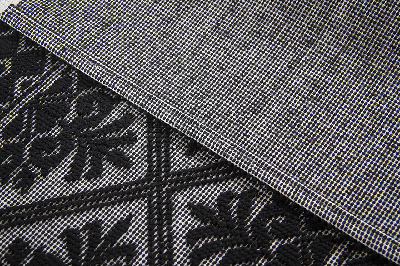 Tappeto Nero in Cotone Lavabile in Lavatrice - Alghero - Made in Italy | Ideale per Cucina e Bagno - Image 8